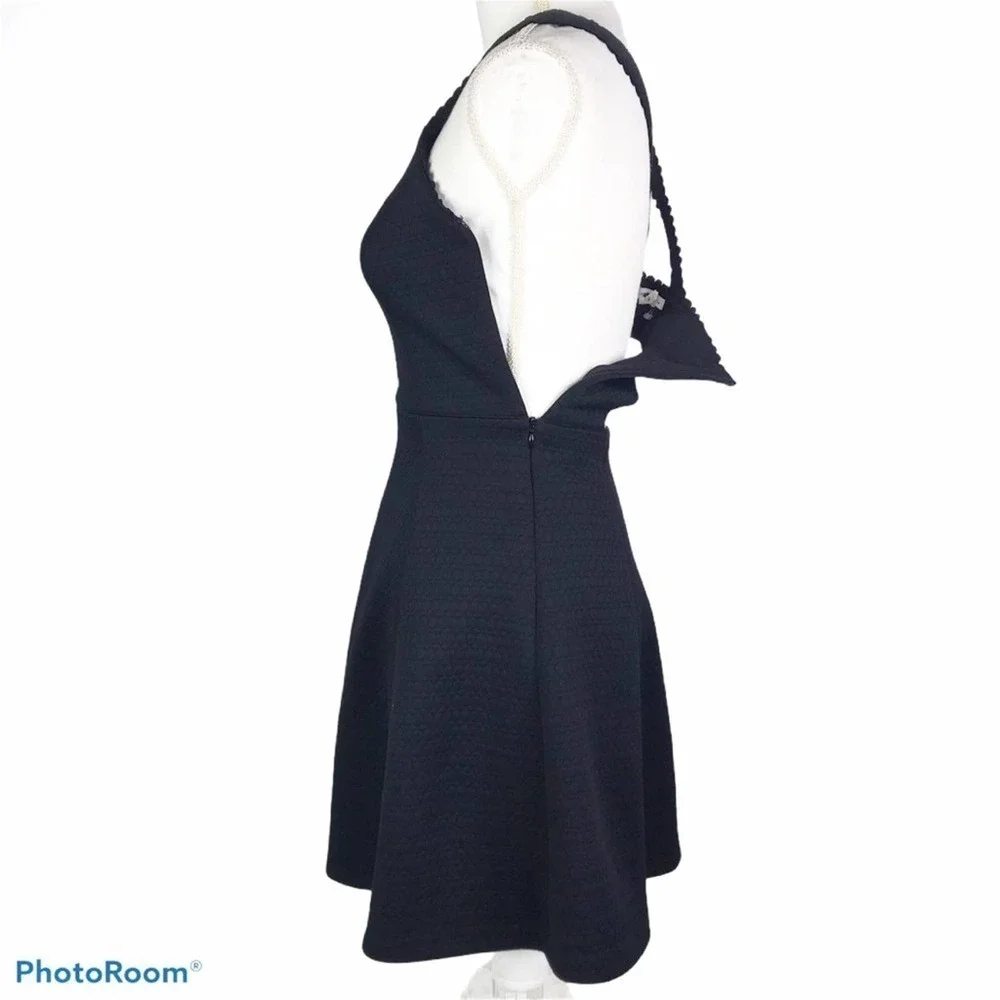 Club Monaco Taura cut out dress in black